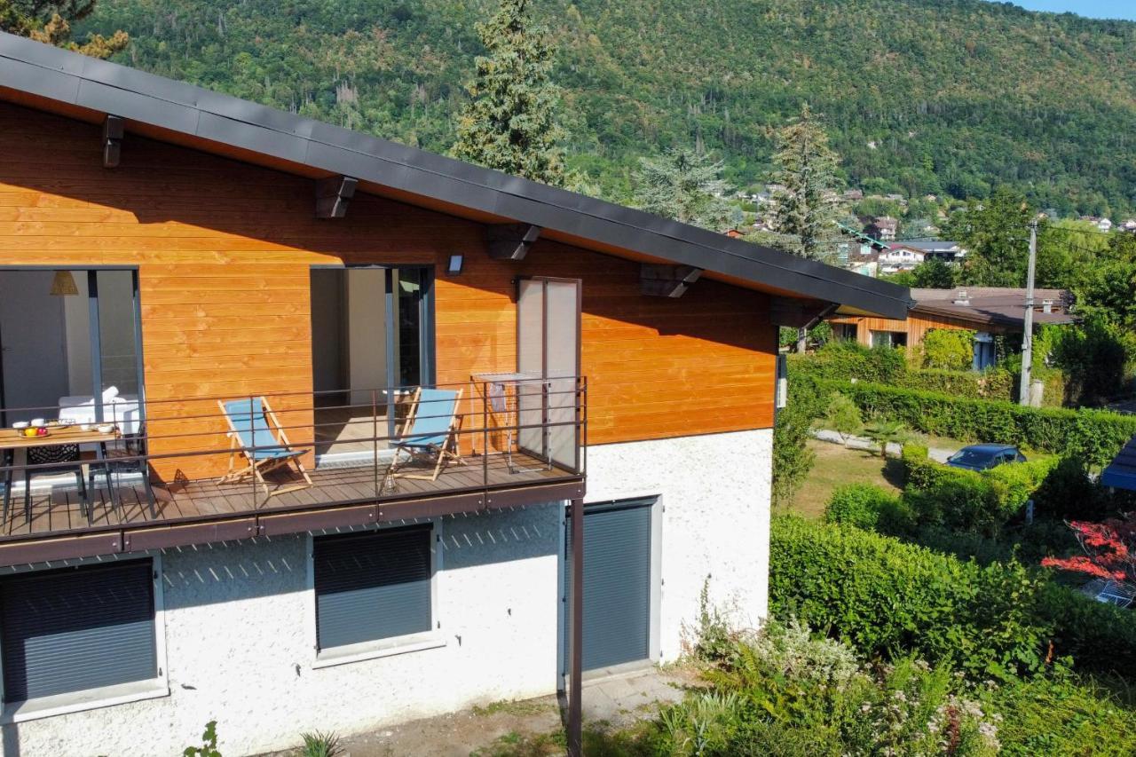 La Tournette Superb Quiet Apartment 300 Meters From The Lake Sevrier Exterior photo